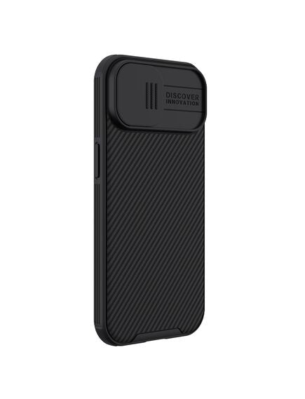 Husa Nillkin, pentru iPhone 15 , Protectie Camera Shield Pro, TPU, BLACK