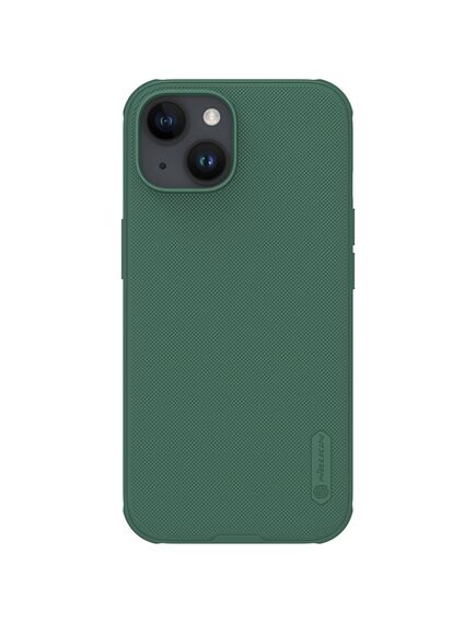 Husa Nillkin, pentru iPhone 15, Frosted Series, PVC,Deep Green