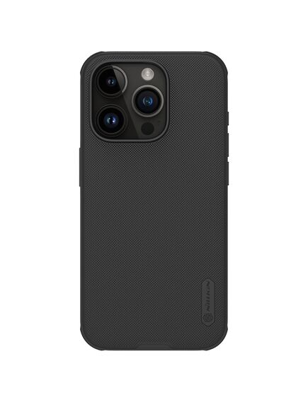 Husa Nillkin, pentru iPhone 15 Pro Frosted Series, PVC,Black