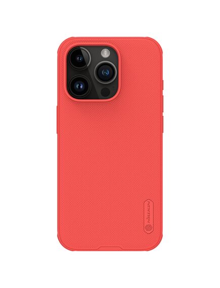 Husa Nillkin, pentru iPhone 15 Pro Frosted Series, PVC,Red