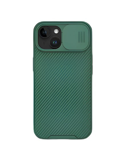 Husa Nillkin, pentru iPhone 15 , Protectie Camera Shield Pro, TPU,Verde