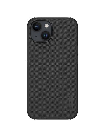 Husa Nillkin, pentru iPhone 15, Frosted Series, PVC, BLACK