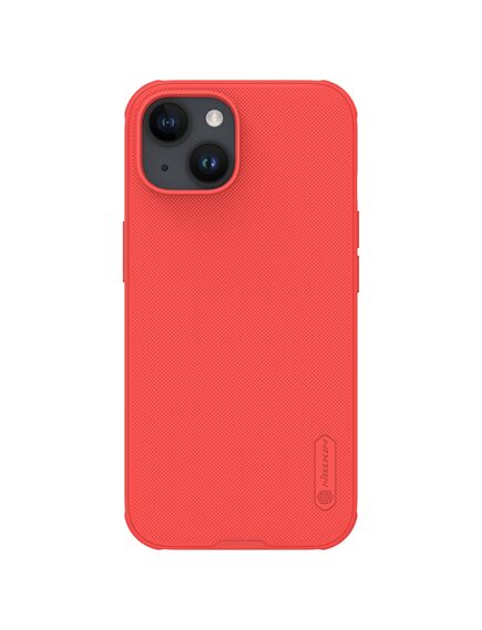Husa Nillkin, pentru iPhone 15 PLus, Frosted Series, PVC,RED