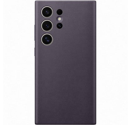 Husa Samsung Galaxy S24 Ultra din Piele Dark Violet
