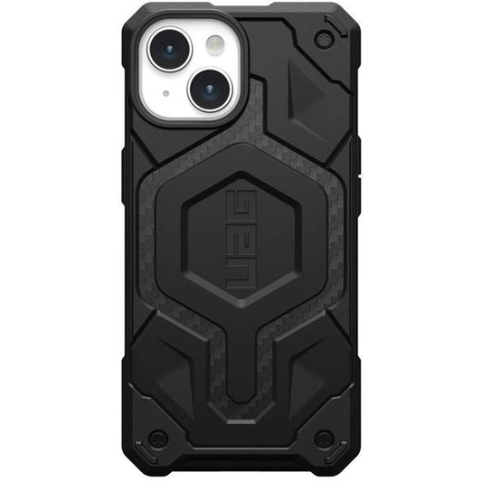 Husa iPhone 15 Black - UAG Monarch Pro MagSafe Carbon Fiber