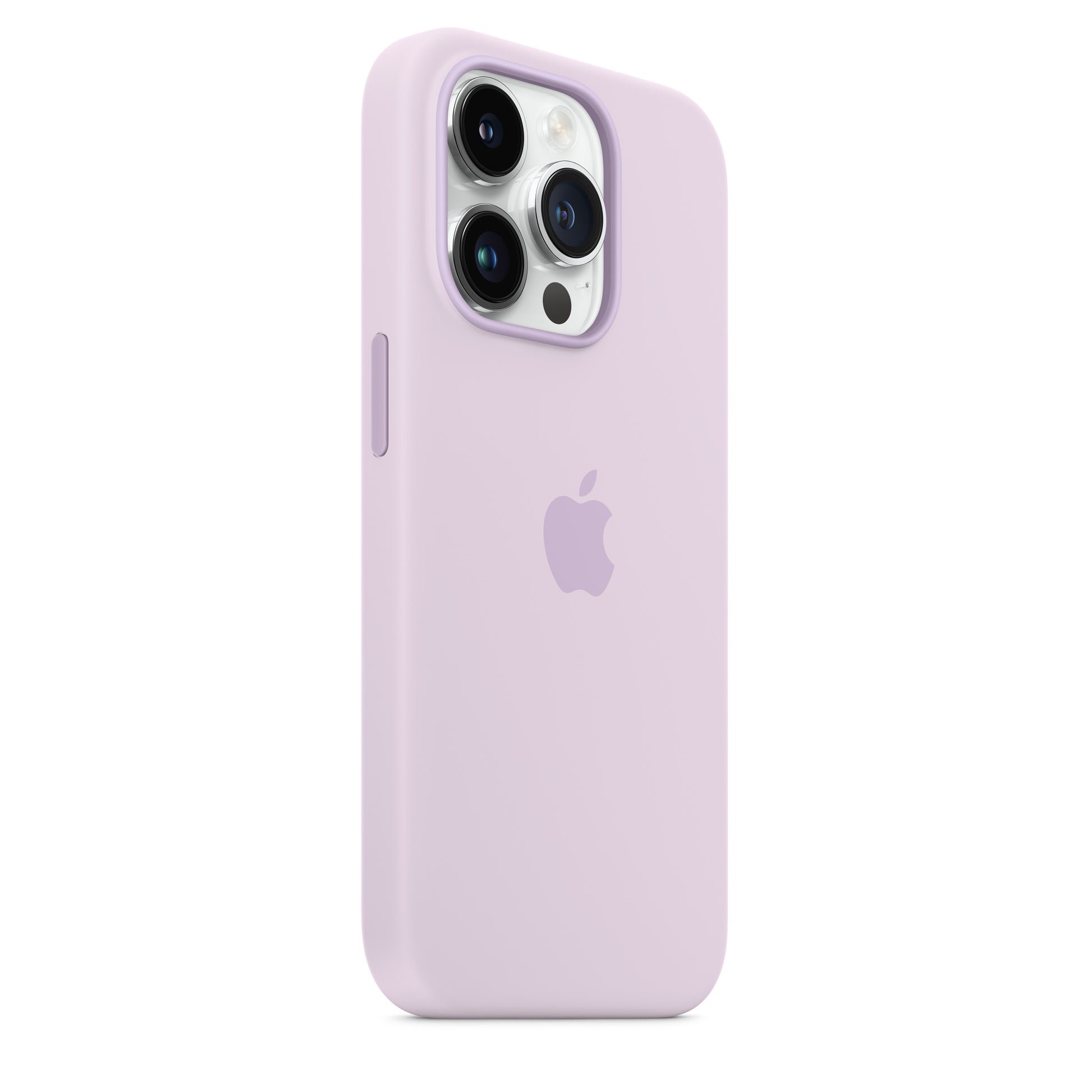 Husa de protectie Apple cu MagSafe pentru iPhone 14 Pro, Silicon culoare Lilac - mag-genius-accesorii