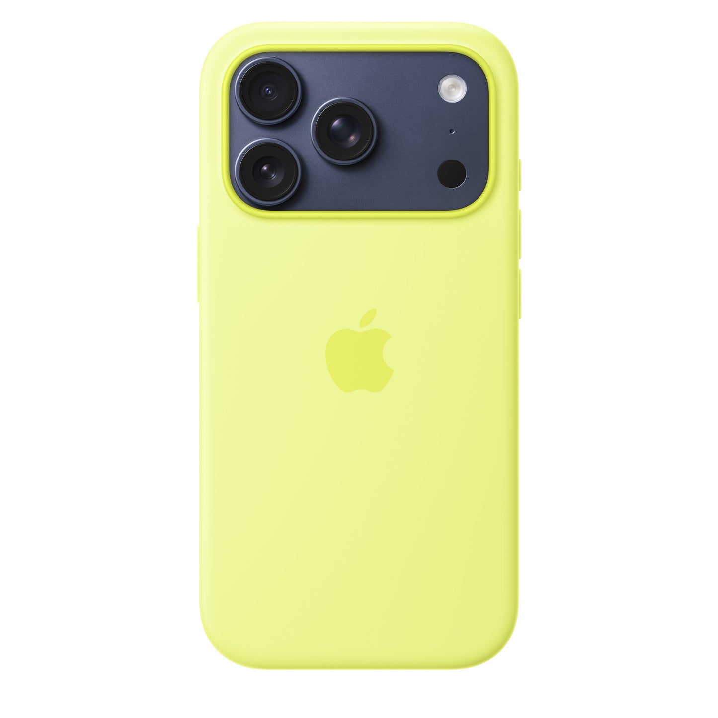 Husa iPhone 17 Pro Max Silicon, cu MagSafe  Neon Yellow