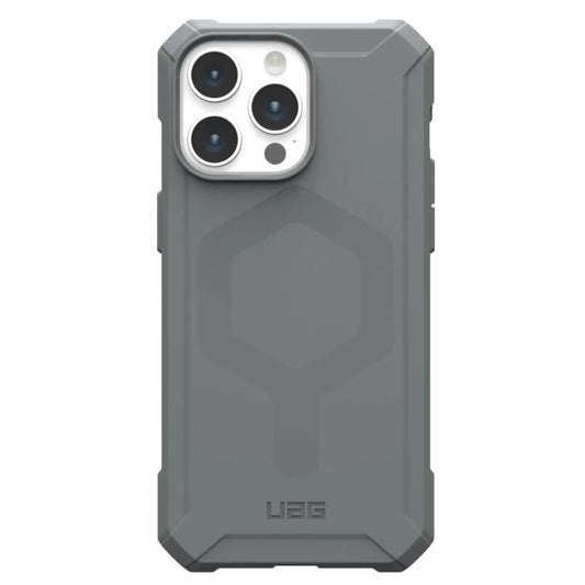 UAG Husa Essential Armor Magsafe iPhone 15 Pro Silver