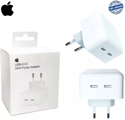 Adaptor Apple  Original 35 W Dual USB-C