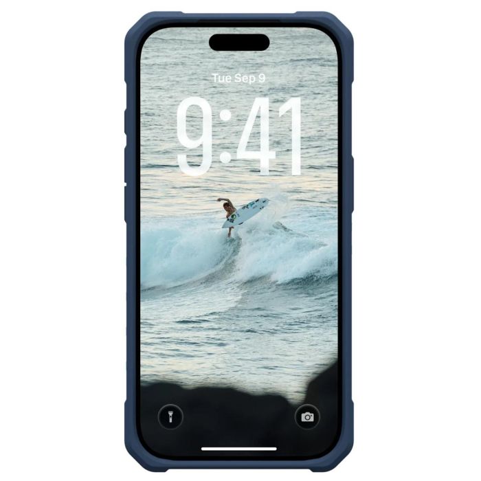 Husa UAG Pathfinder Clear MagSafe pentru iPhone 17 Pro, Blues