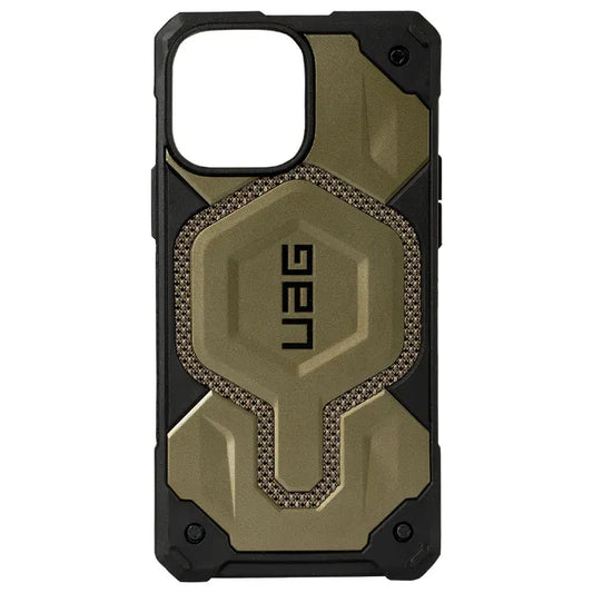 Husa iPhone 14 Pro - UAG Monarch Pro MagSafe Kevlar Element Green