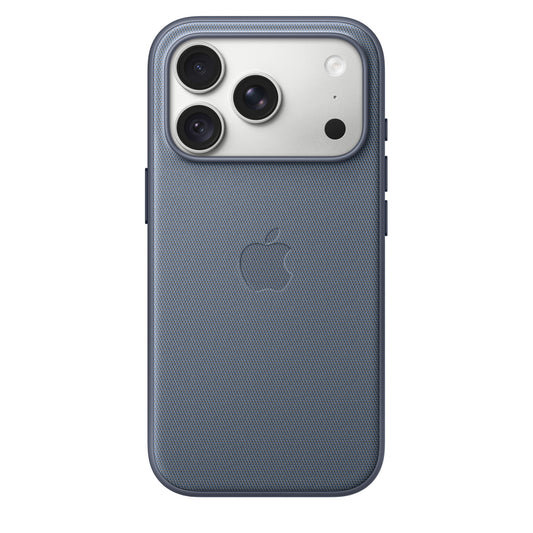 Husa iPhone 18 Pro Max TechWoven Case cu MagSafe – Chambray Blue