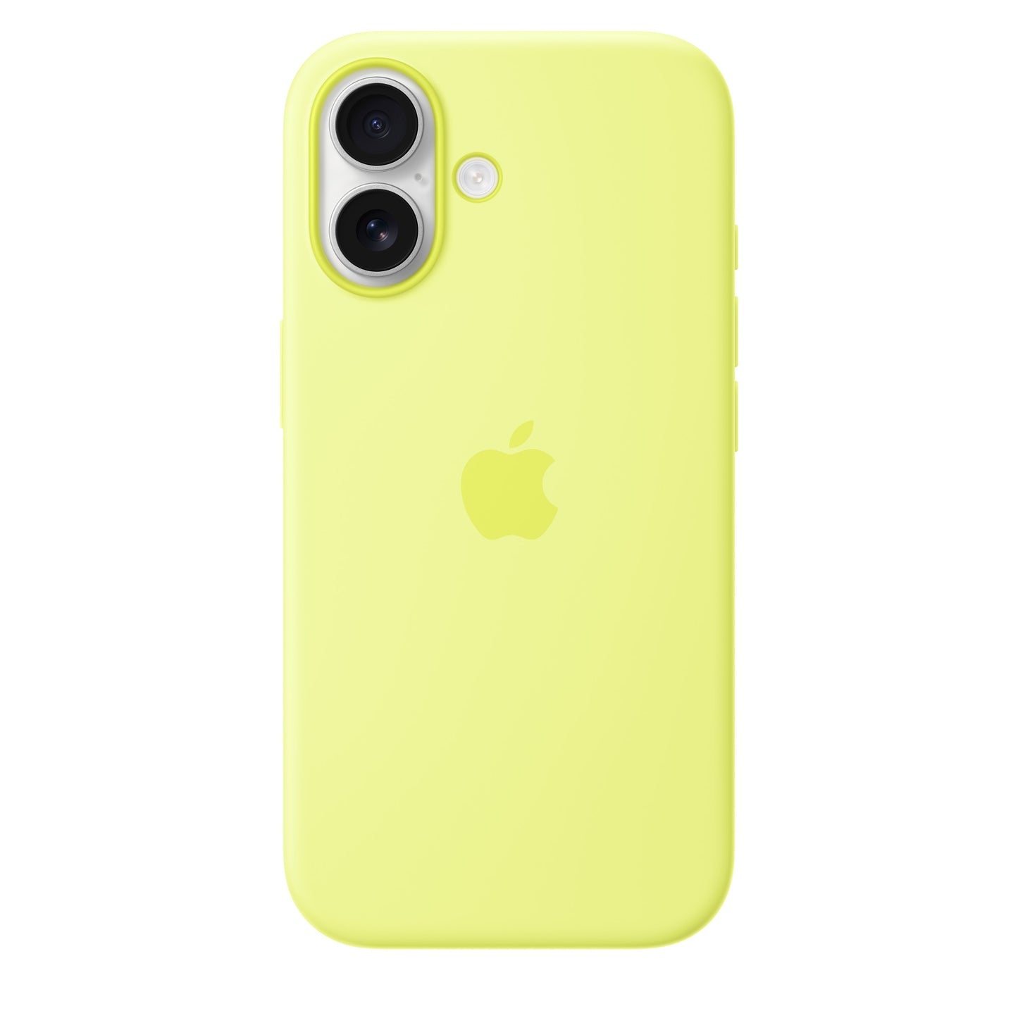 Husa iPhone 17 Silicon, cu MagSafe Neon Yellow