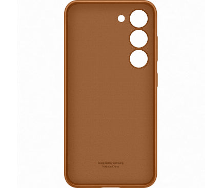 Husa Originala Samsung Galaxy S23 din Silicon,Camel