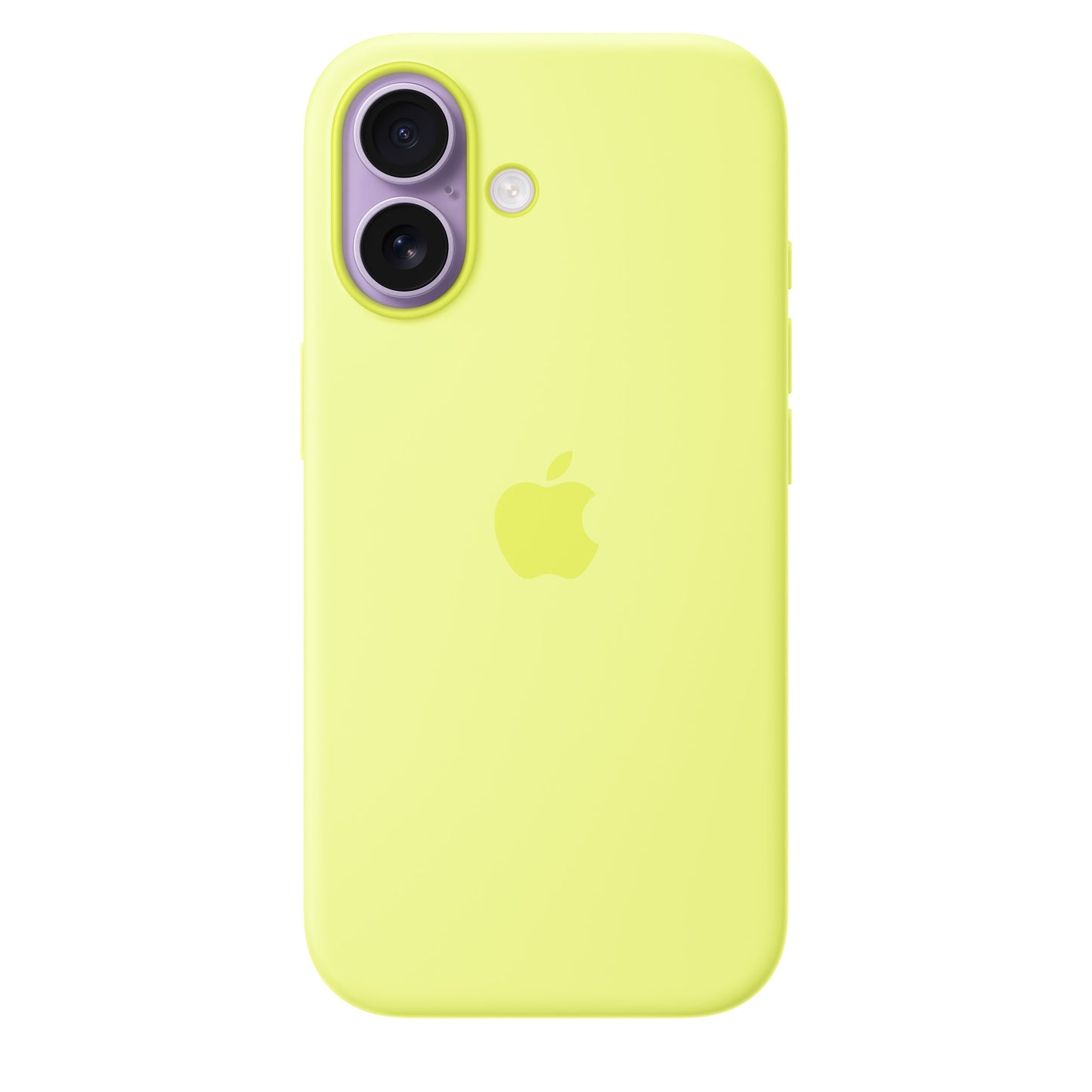 Husa iPhone 17 Silicon, cu MagSafe Neon Yellow