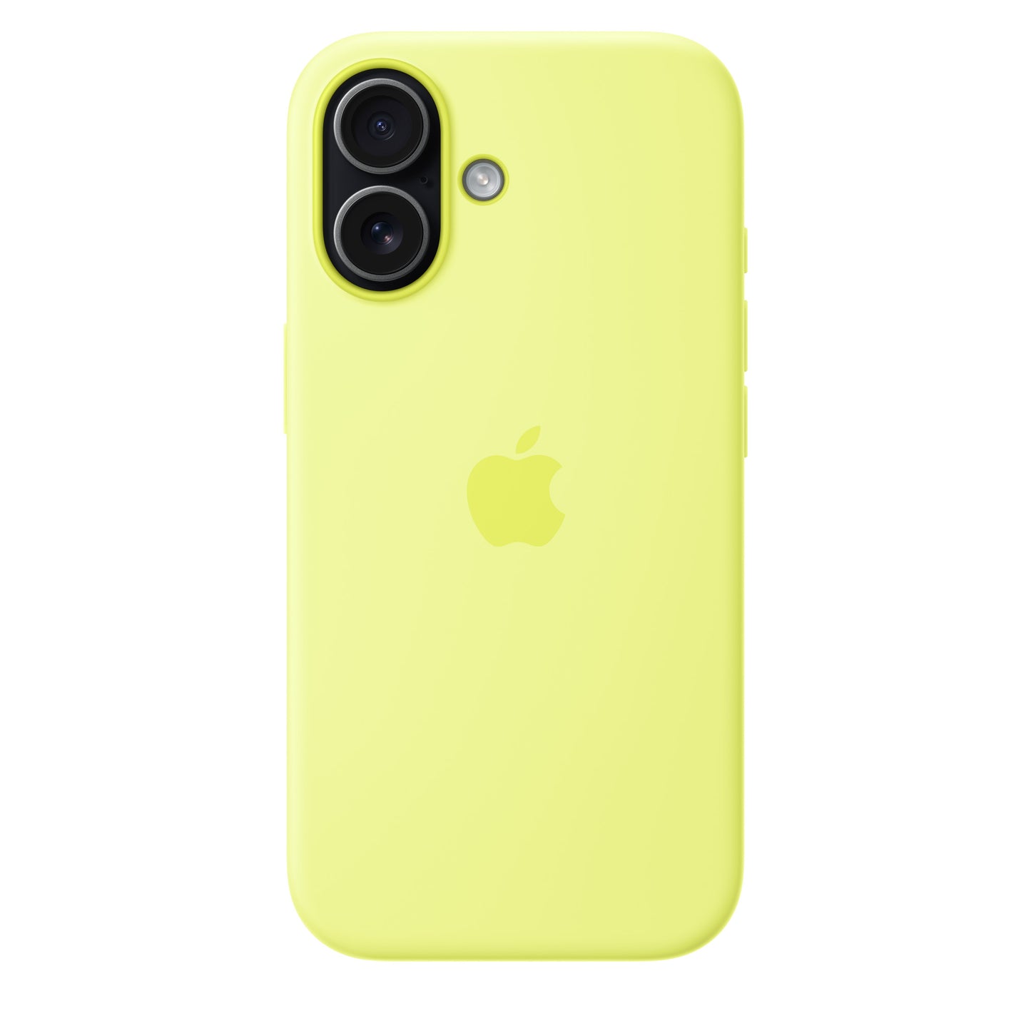 Husa iPhone 17 Silicon, cu MagSafe Neon Yellow