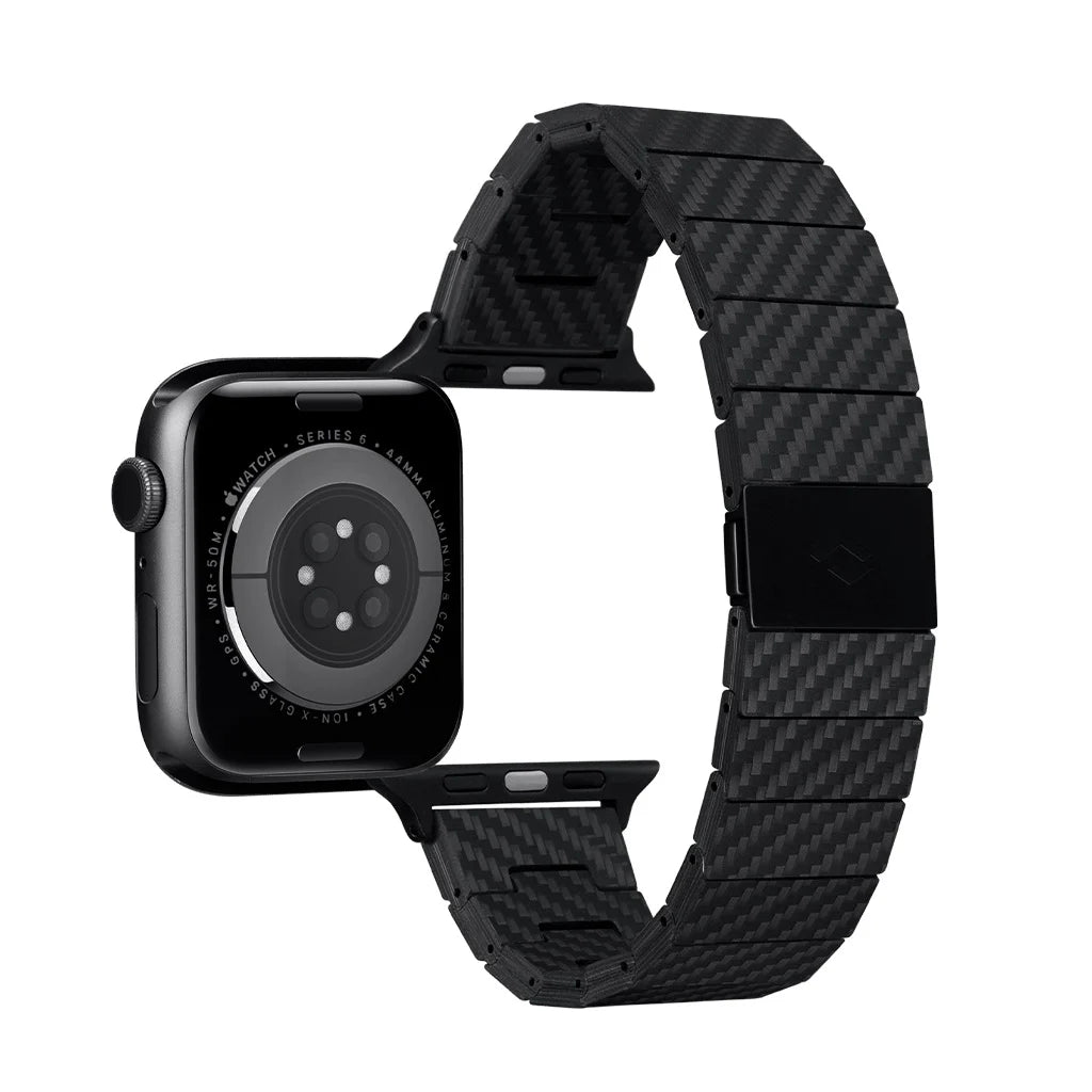 Curea din Fibra de Carbon pentru Apple Watch 38-49mm