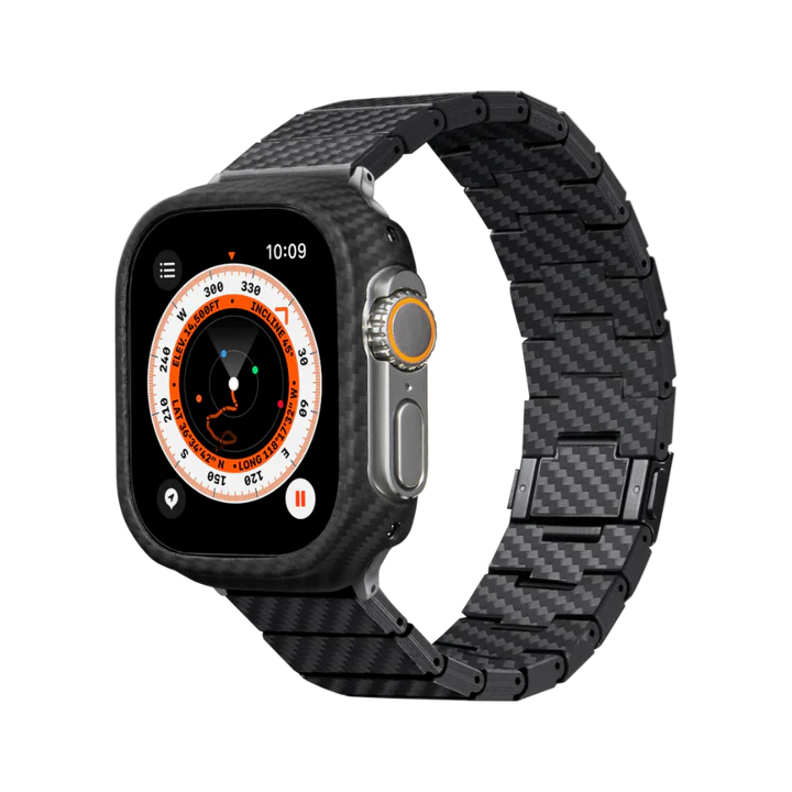 Curea din Fibra de Carbon pentru Apple Watch 38-49mm