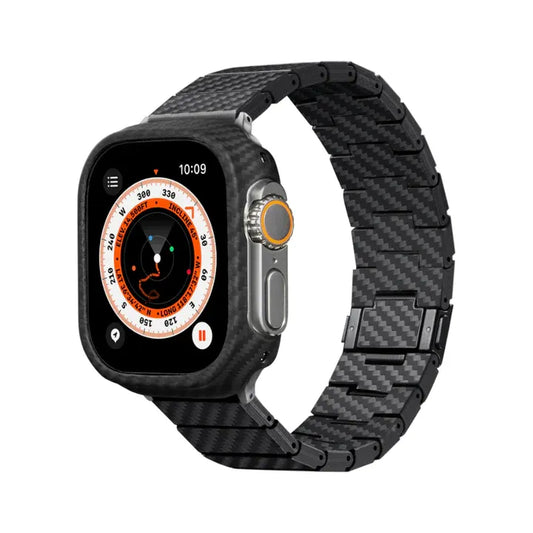 Curea din Fibra de Carbon pentru Apple Watch 38-49mm