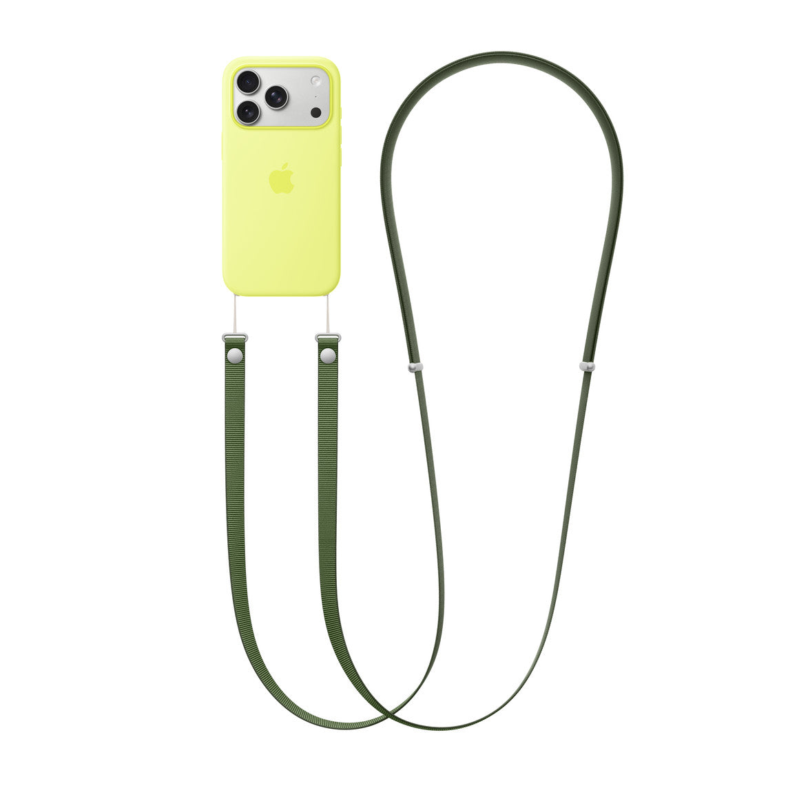 Curea Apple Crossbody Strap, Green