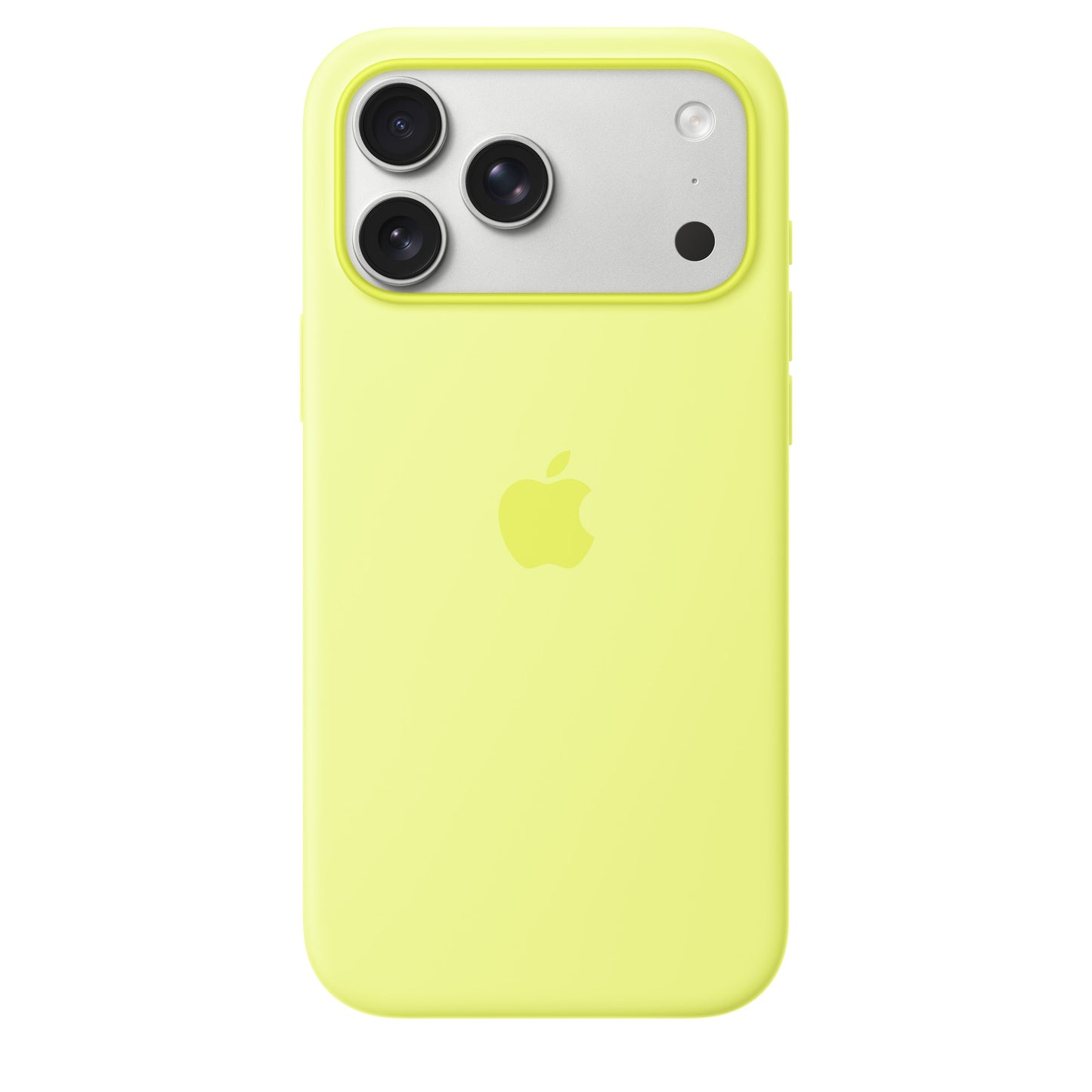 Husa Apple iPhone 17 Pro Max Silicone cu MagSafe – Neon Yellow