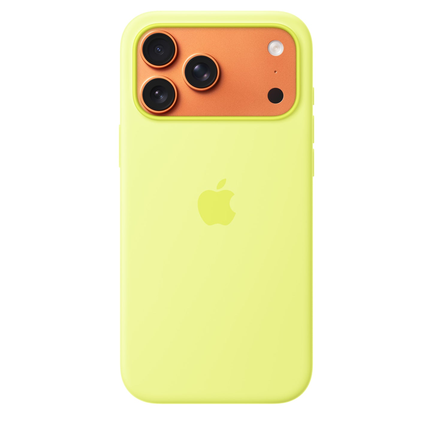 Husa Apple iPhone 17 Pro Max Silicone cu MagSafe – Neon Yellow