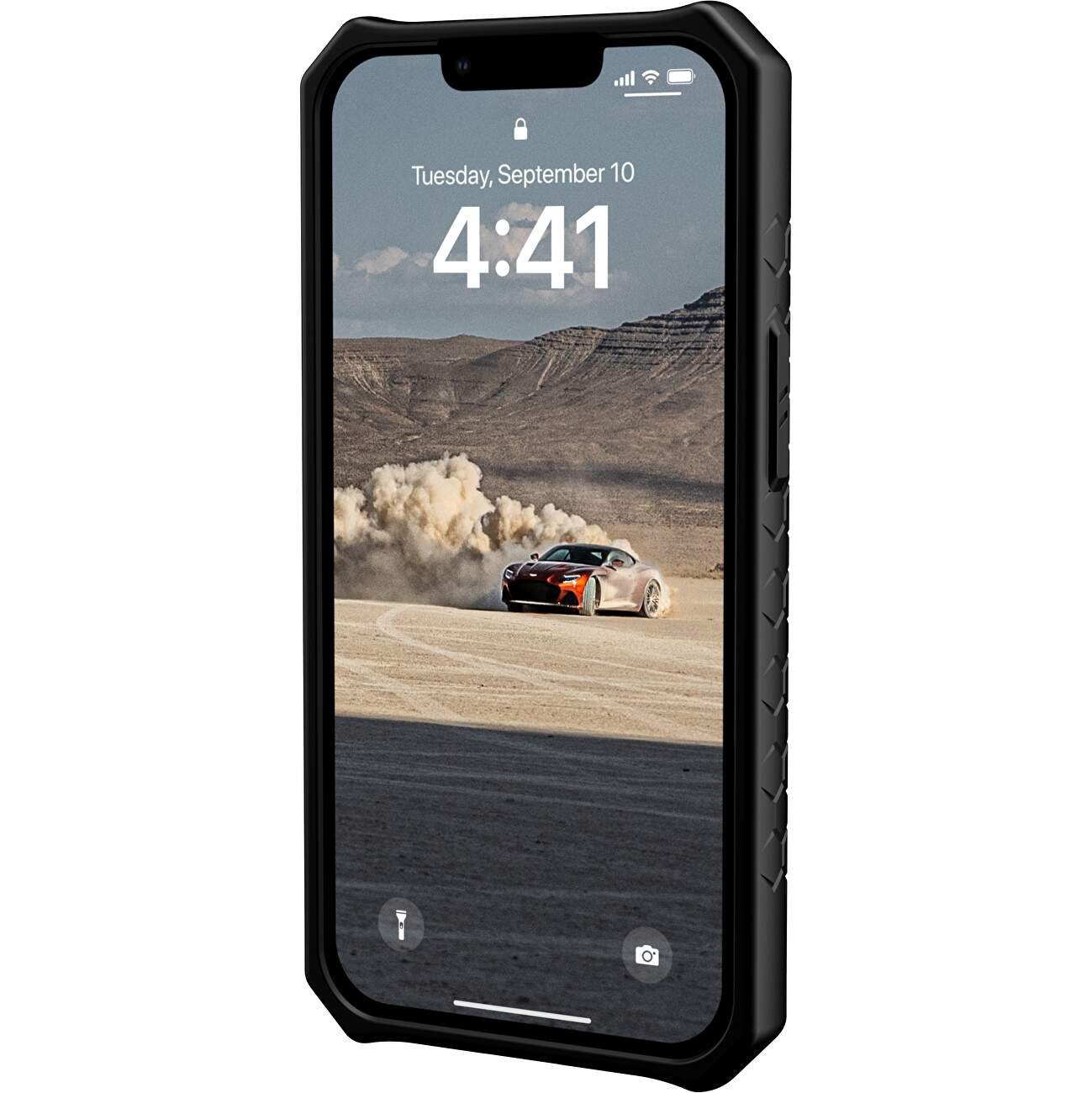 Husa iPhone 14 - UAG Monarch Carbon Fiber - mag-genius-accesorii