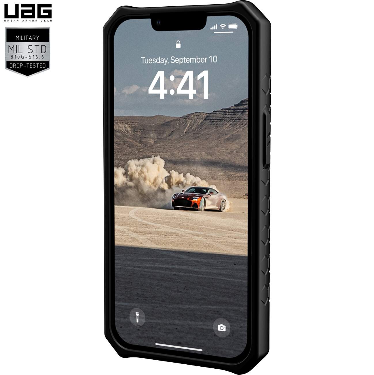 Husa iPhone 14 - UAG Monarch Carbon Fiber - mag-genius-accesorii