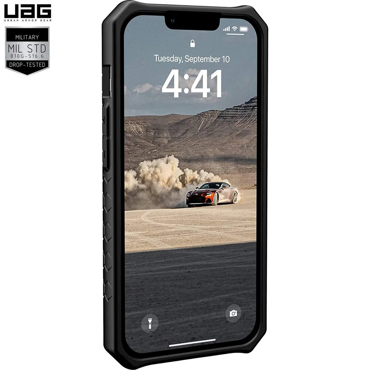 Husa  iPhone 13 UAG Monarch Carbon Fiber, Negru