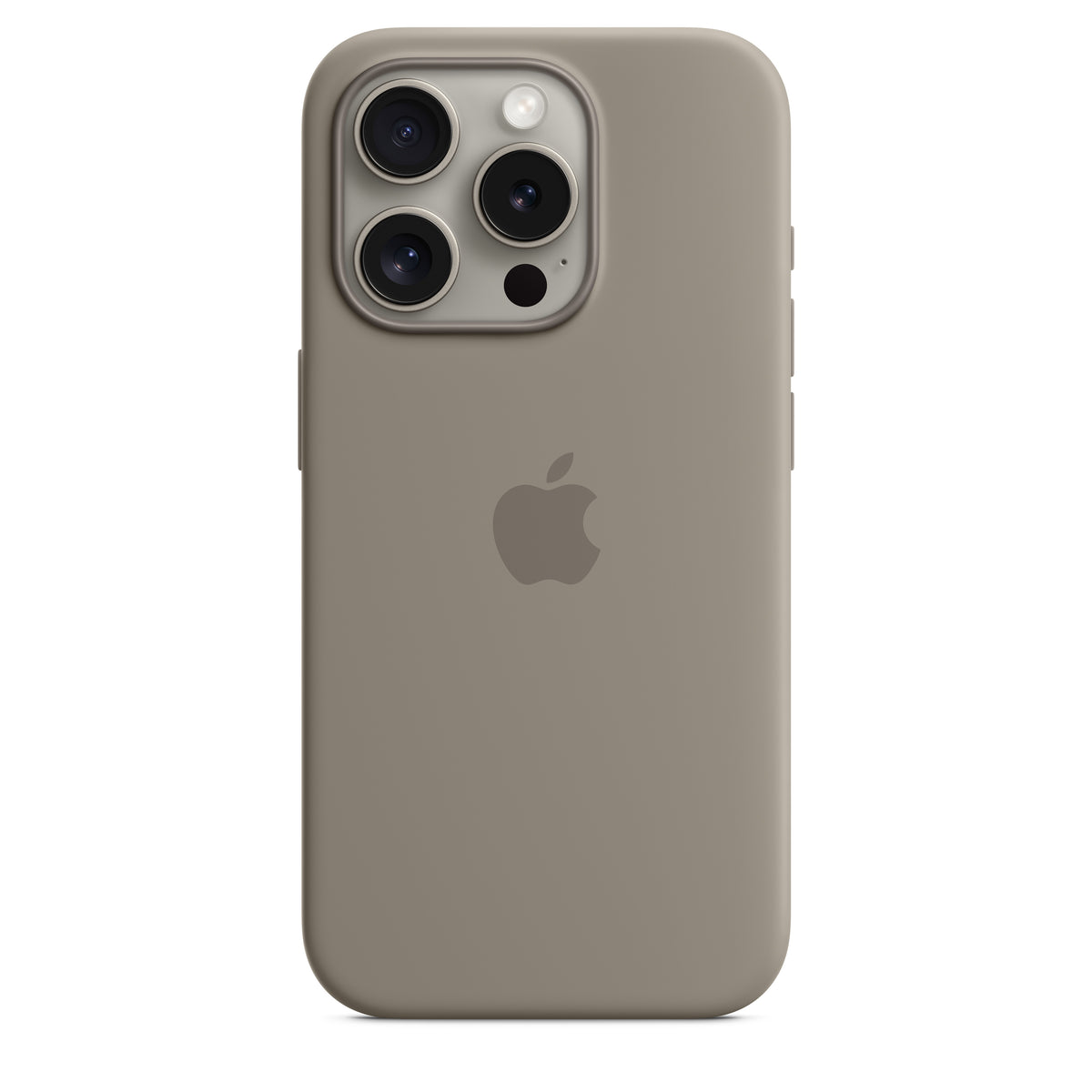 Husa iPhone 15 Pro Silicon cu MagSafe ,Clay