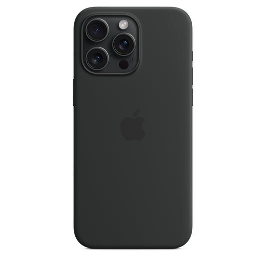 Husa  iPhone 15 Pro Max Silicon cu MagSafe Midnight