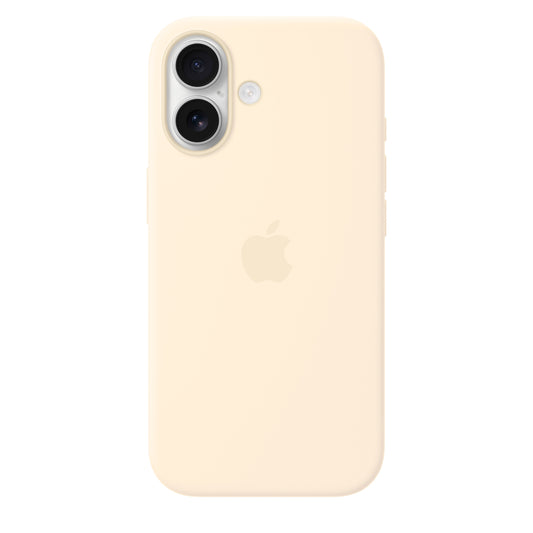 Husă din silicon Vanilla pentru iPhone 17, vedere din spate