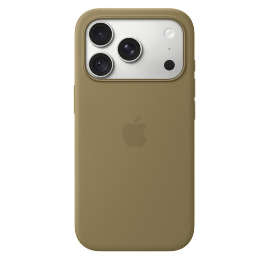 Husa iPhone 18 Pro Silicone Case cu MagSafe, Olive
