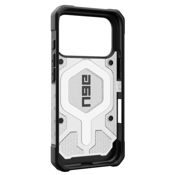 Husă UAG Pathfinder Clear MagSafe pentru iPhone 17 Pro, Ice Silver