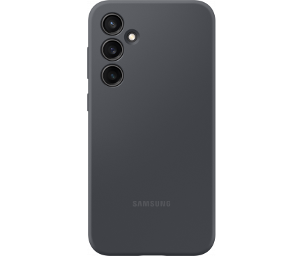 Husa Originala Samsung Galaxy S22 Plus din Silicon Negru
