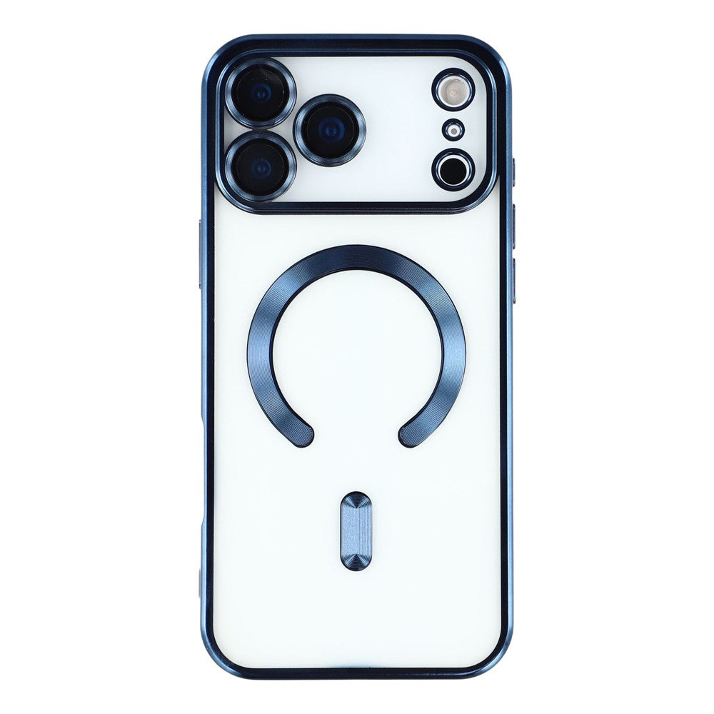 Husă iPhone 18 Pro Max Plating MagCase cu MagSafe, Blue