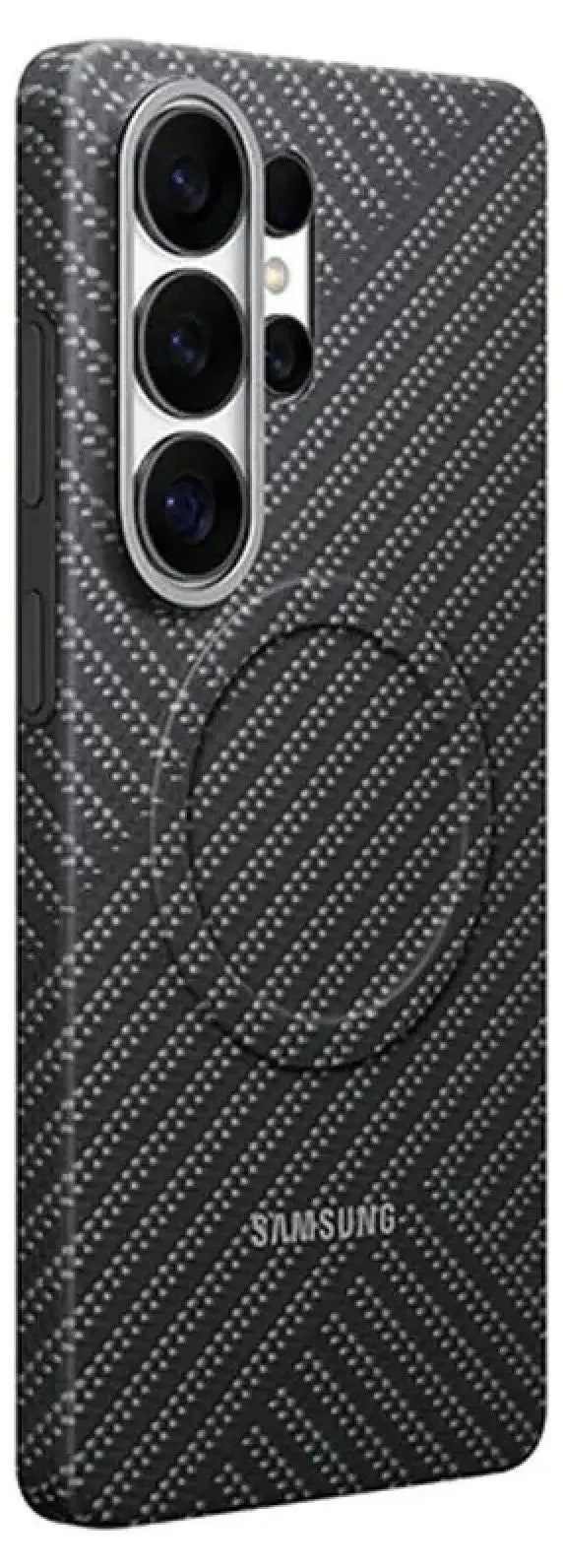 Husa Samsung S26 Ultra Originala, Carbon Magnet Case, Gri