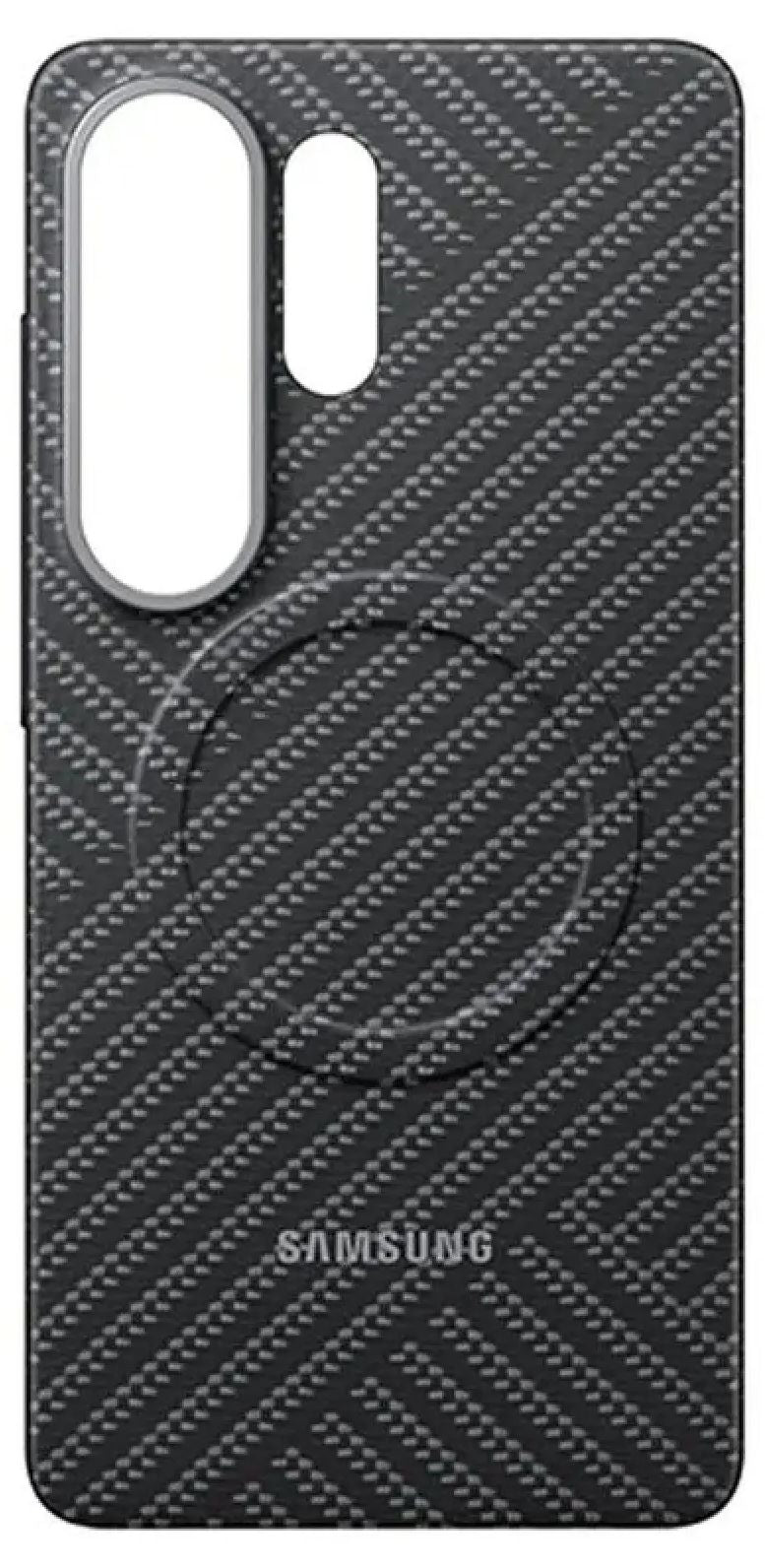 Husa Samsung S26 Ultra Originala, Carbon Magnet Case, Gri