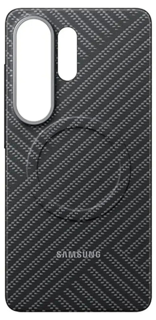 Husa Samsung S26 Ultra Originala, Carbon Magnet Case, Gri