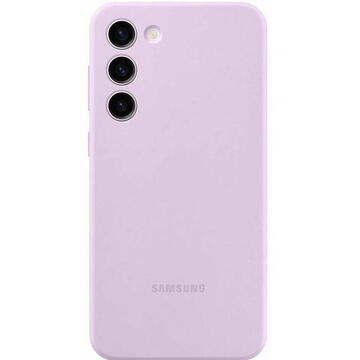 Husa Originala Samsung Galaxy S22 Plus din Silicon Lilac