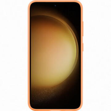 Husa Originala Samsung Galaxy S24 Ultra din Silicon Orange