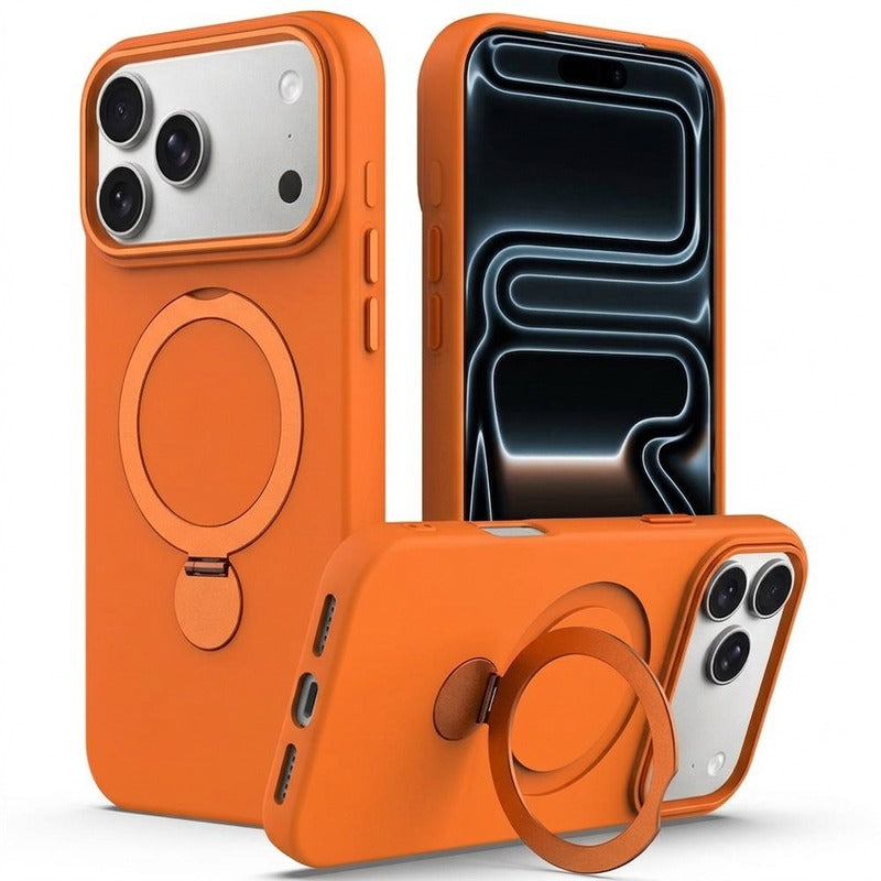 Husă SoftRing UltraSoft MagCase cu stand, Orange