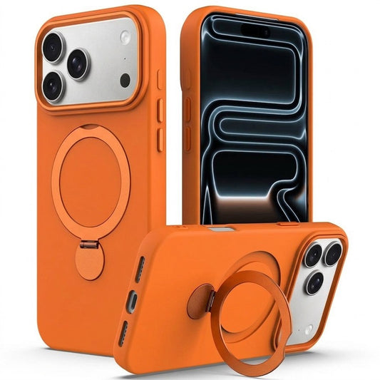 Husă SoftRing UltraSoft MagCase cu stand, Orange