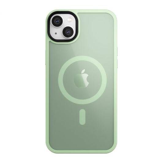 Husa iPhone 14 Plus cu MagSafe - Mist Shield  Pistachio