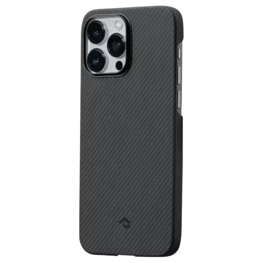 Husă iPhone 14 Pro Max Kevlar din aramidă 600D cu MagSafe, Negru