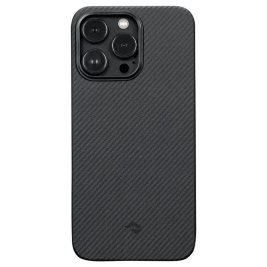 Husă iPhone 15 Pro Max Kevlar din aramidă 600D cu MagSafe, Negru