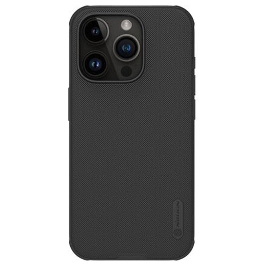 Husa Nillkin, pentru iPhone 15 Pro Frosted Series, PVC,Black