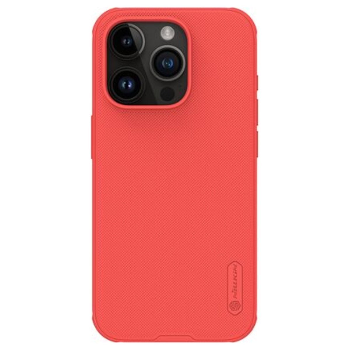 Husa Nillkin, pentru iPhone 15 Pro Frosted Series, PVC,Red