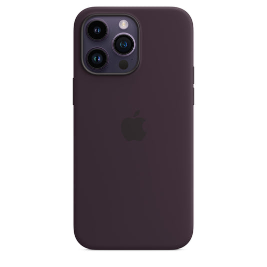 Husa iPhone 14 Pro Max Apple cu MagSafe, Silicon Elderberry