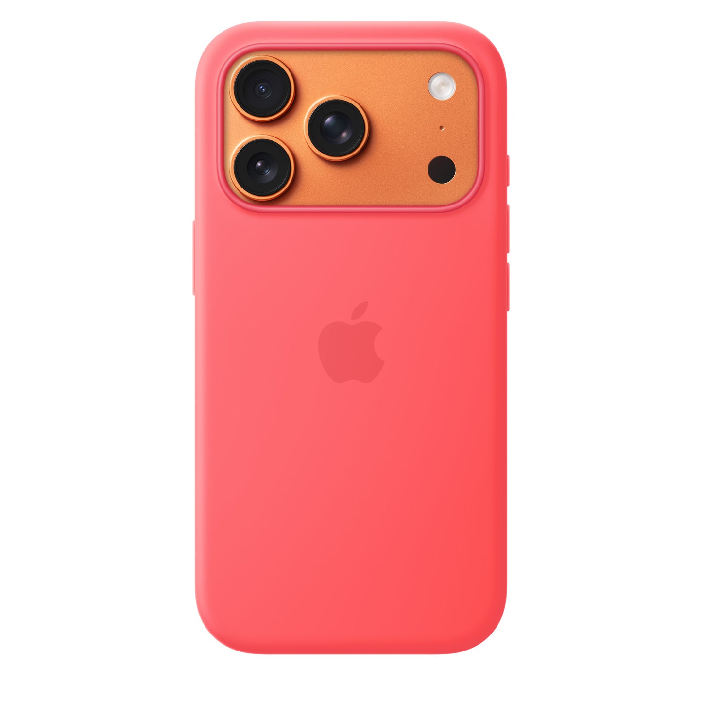 Husa iPhone 17 Pro Max Silicon with MagSafe – Bright Guava